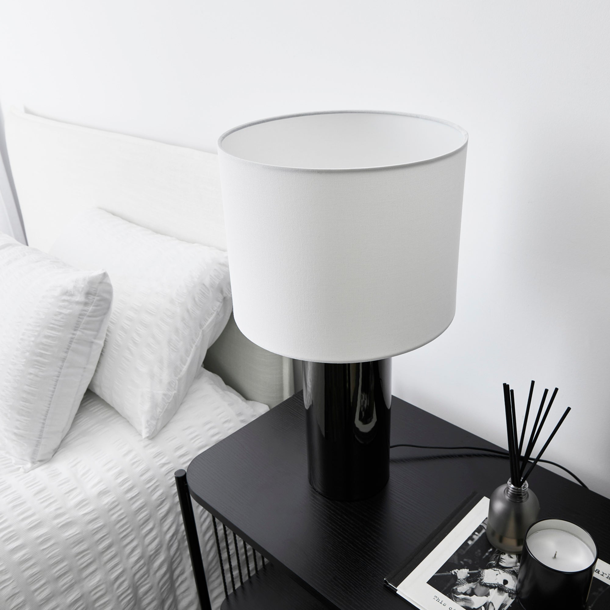 Ezra 54cm Table Lamp Black product image 4