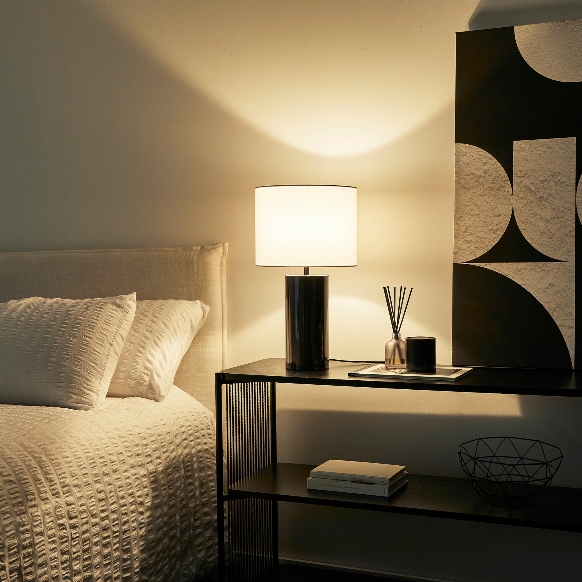 Ezra 54cm Table Lamp Black product image 5