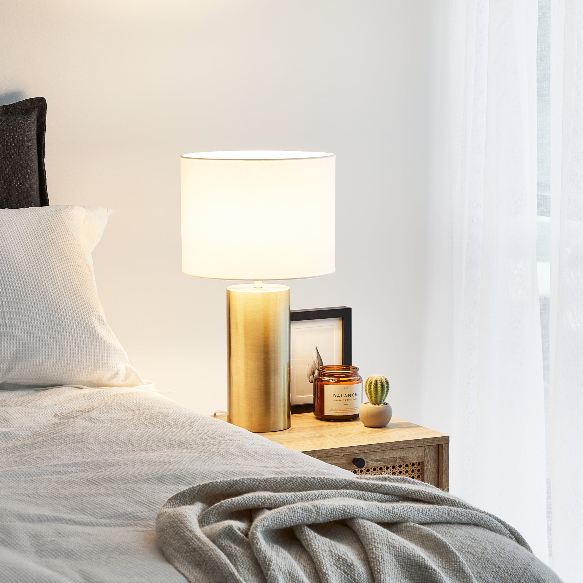 Ezra 54cm Table Lamp Gold product image 5