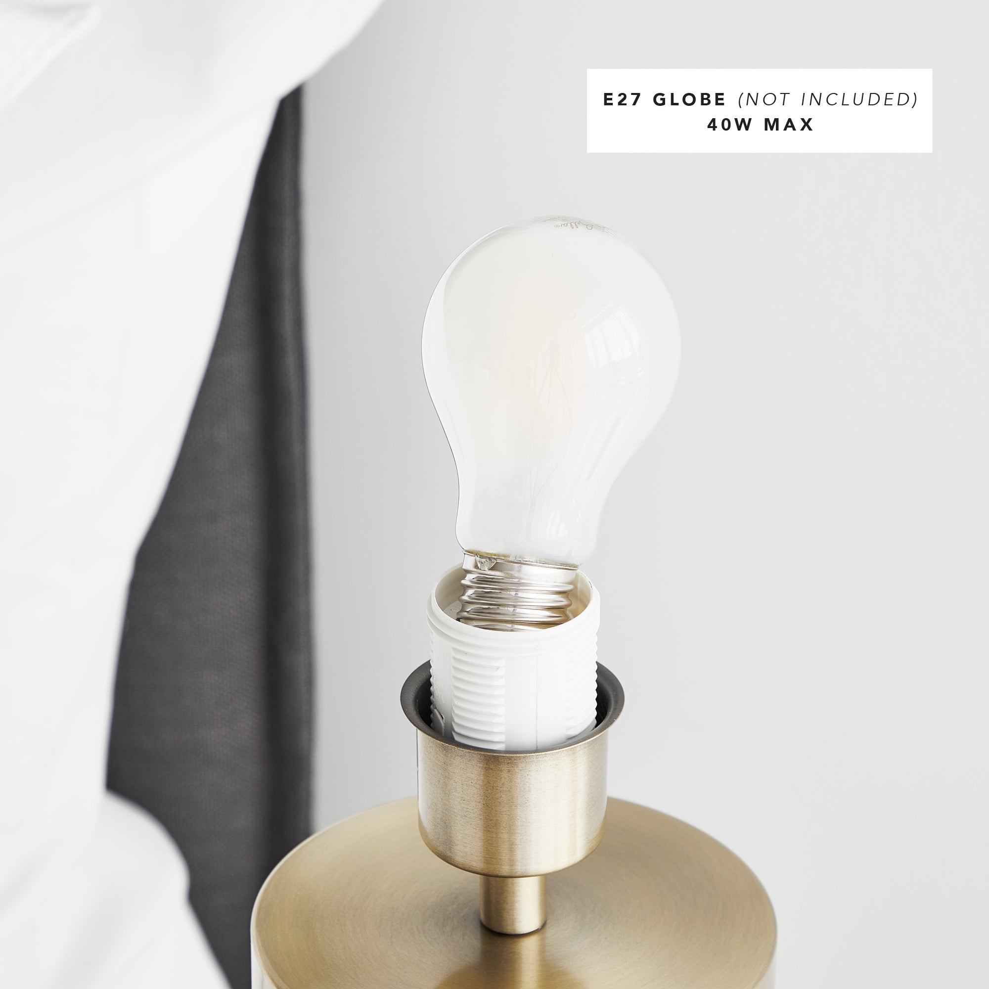 Ezra 54cm Table Lamp Gold product image 6
