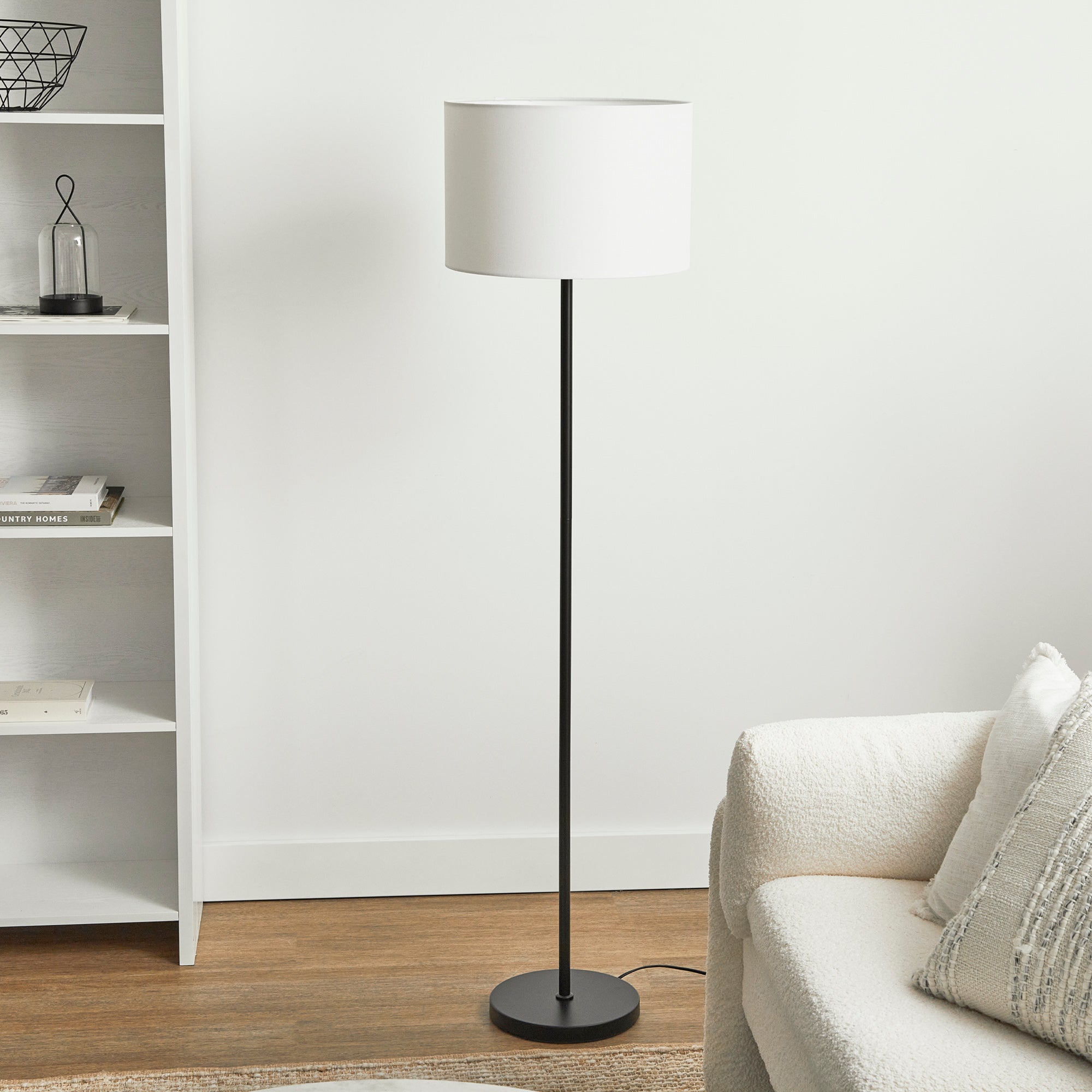 Ella 149cm Floor Lamp Black product image 6
