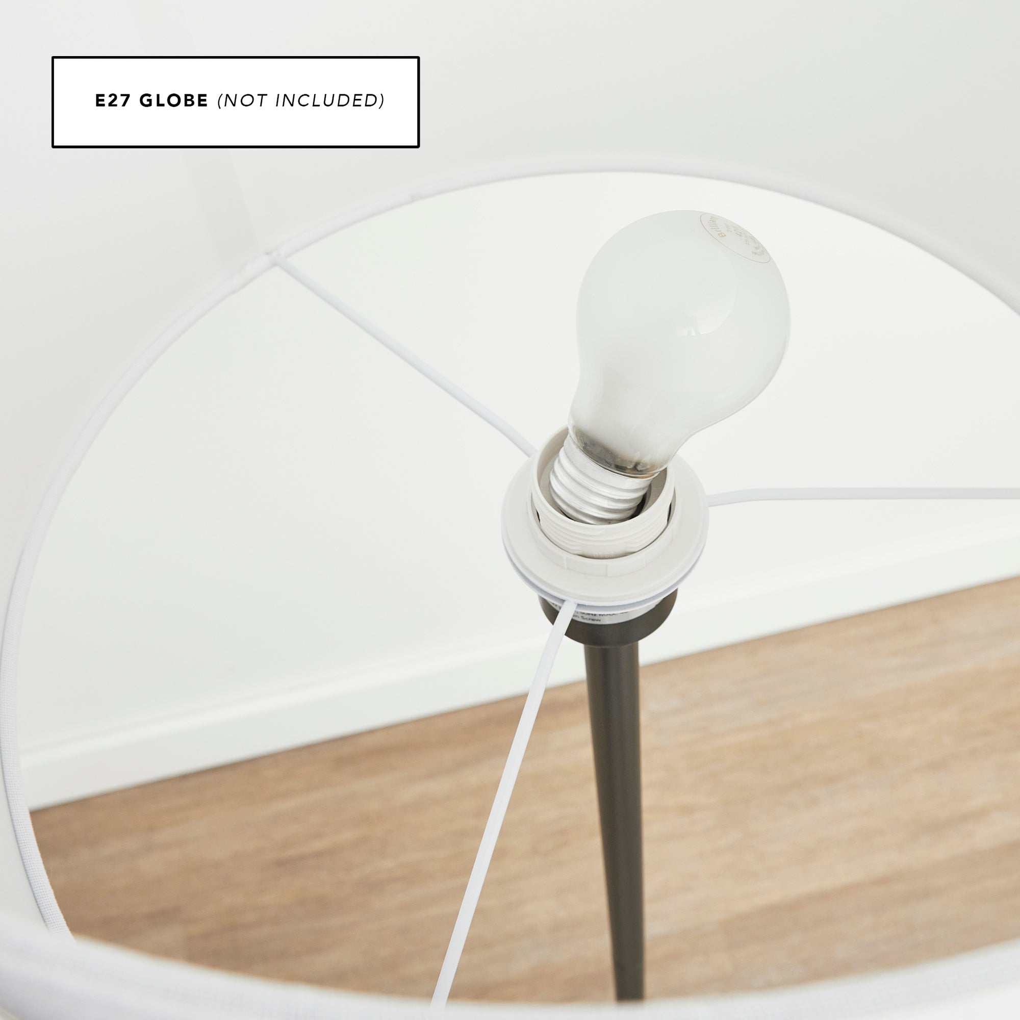 Ella 149cm Floor Lamp Black product image 7