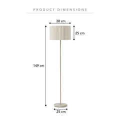 Ella Floor Lamp Oat product image 3