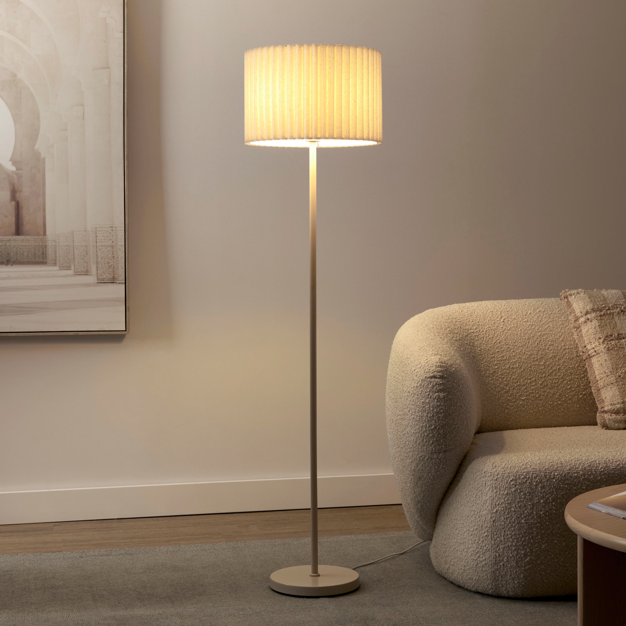 Ella Floor Lamp Oat product image 4