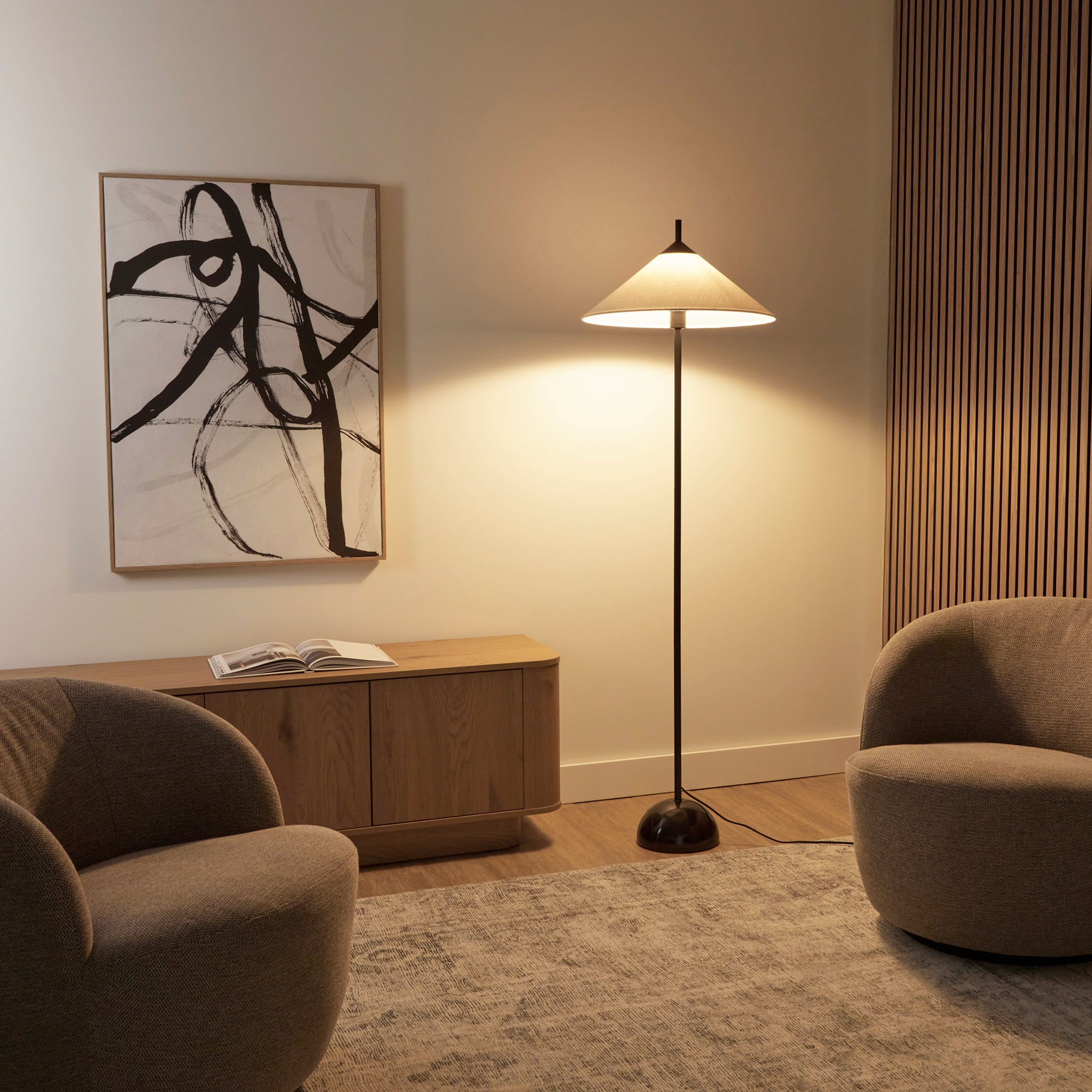 Arlo 161cm Floor Lamp Black product image 4