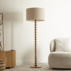 Valentina 155cm Floor Lamp Natural lifestyle image