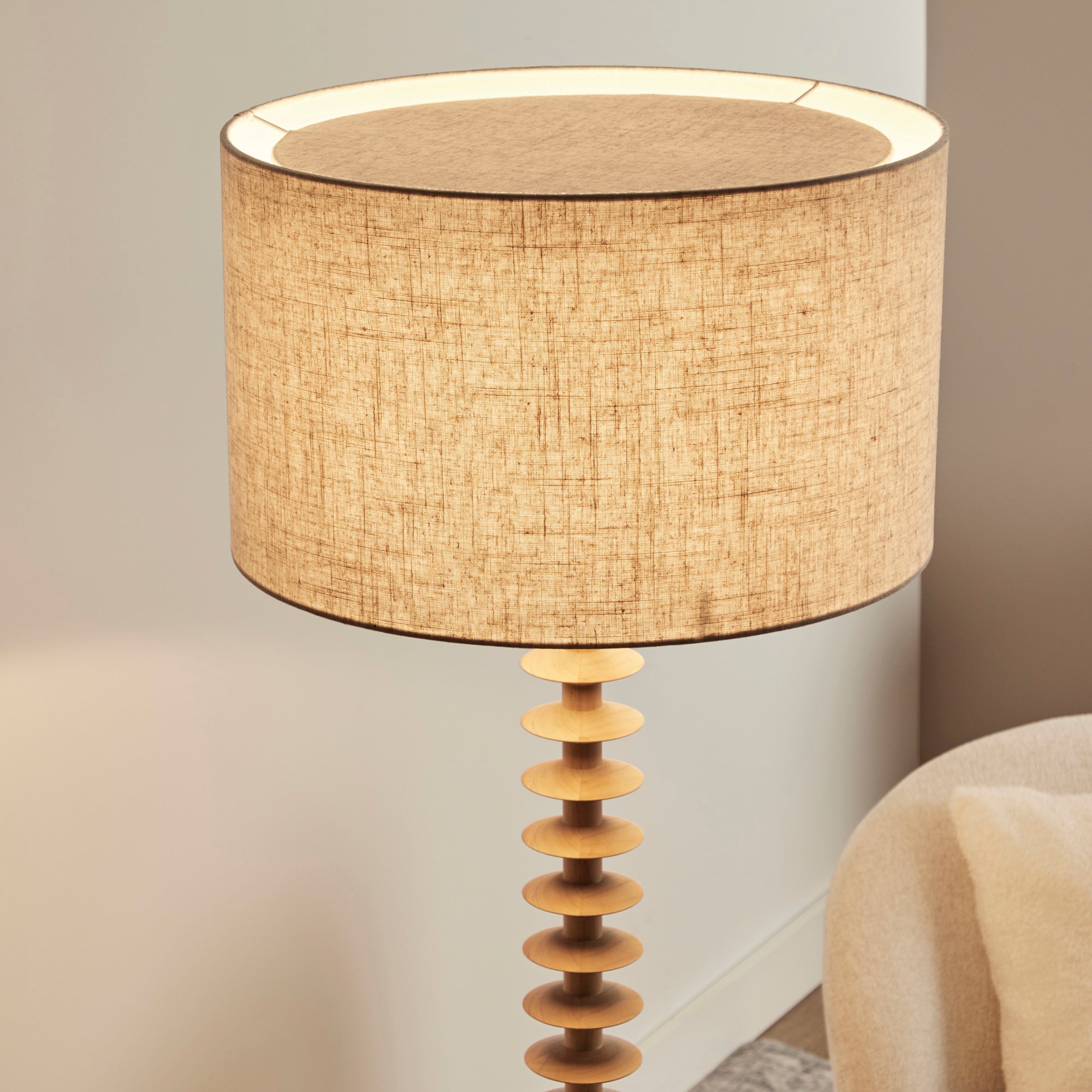 Valentina 155cm Floor Lamp Natural product image 5