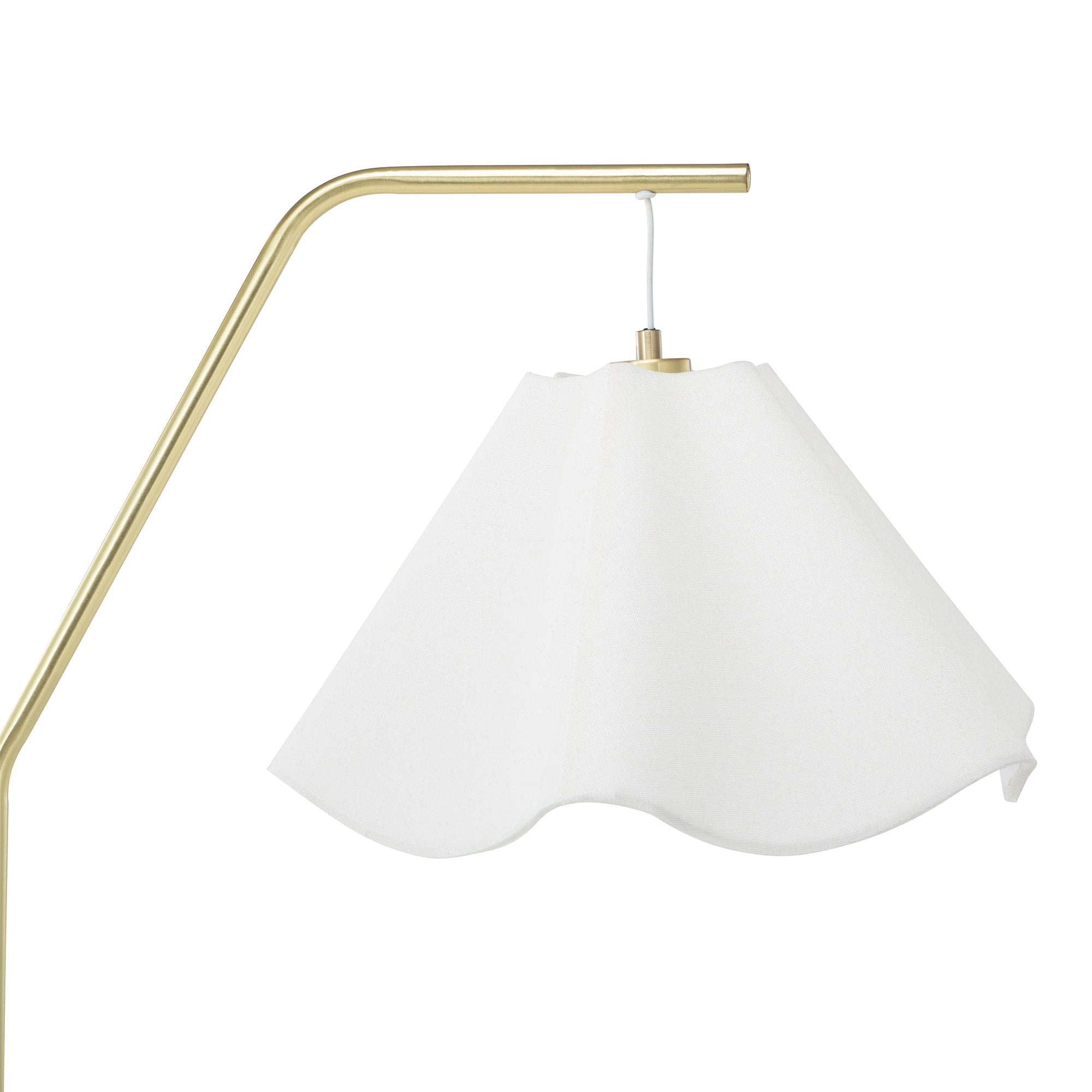 Astrid Hanging Wavy Floor Lamp Gold product image 4