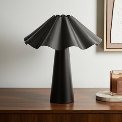 Zola Table Lamp Matte Black lifestyle image