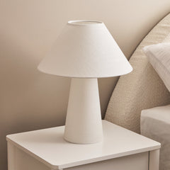 Remy Table Lamp Linen lifestyle image