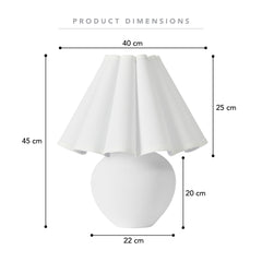 Amalie Table Lamp White product image 3