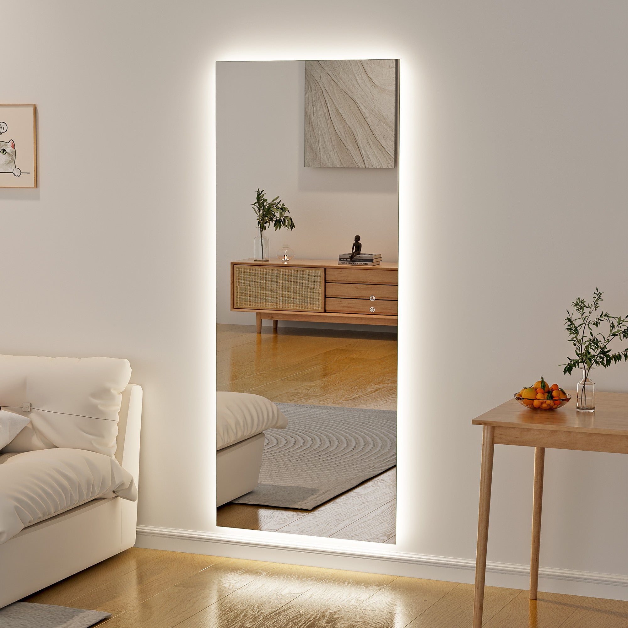 Aurora 170cm Rectangle Backlit Mirror product image 6
