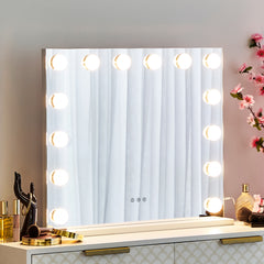 Hollywood LED 65cm Large Rectangle Vanity Mirror lifestyle image