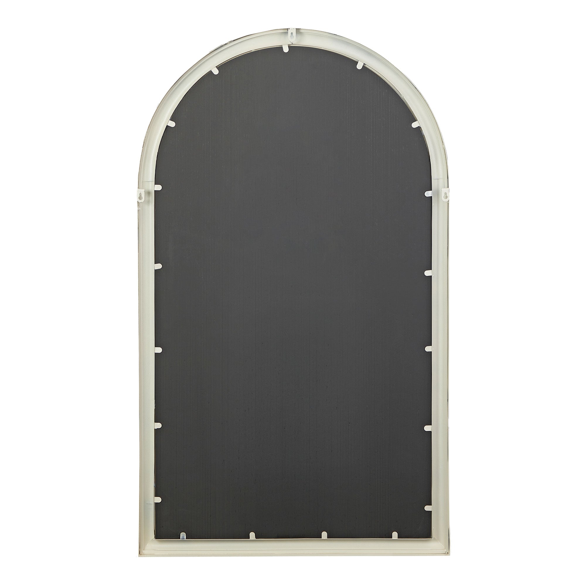 Dome 131cm Large Arch Iron Indoor Outdoor Mirror Antique White product image 6