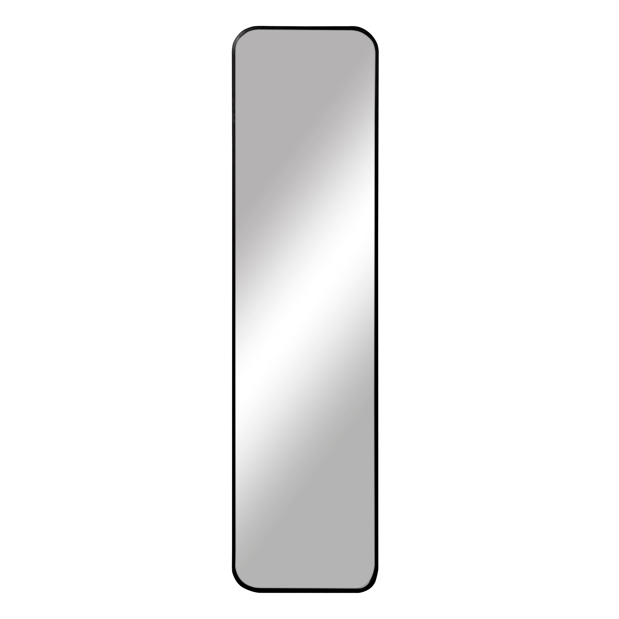 Elle 120cm Rectangle Leaning Wall Mirror Black product image 2