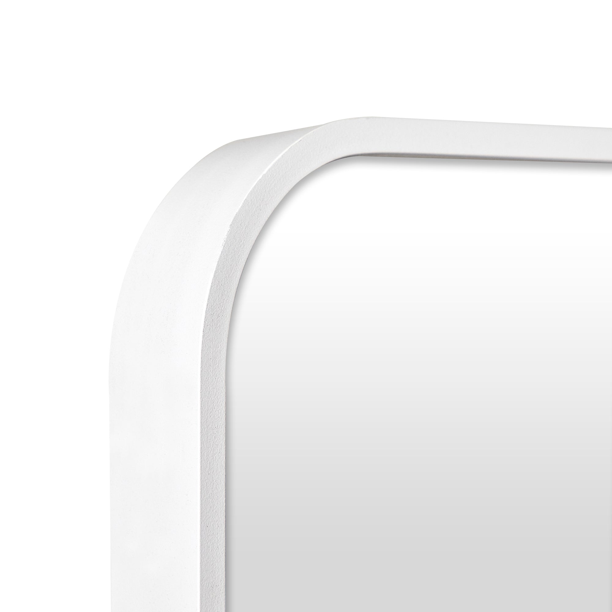 Elle 165cm Standing Full Length Rectangle Mirror White product image 7