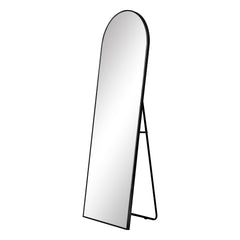 Cindy 165cm Arched Standing Full Length Mirror Black product image 2