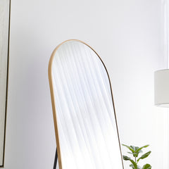 Cindy 165cm Arched Standing Full Length Mirror Gold product image 4