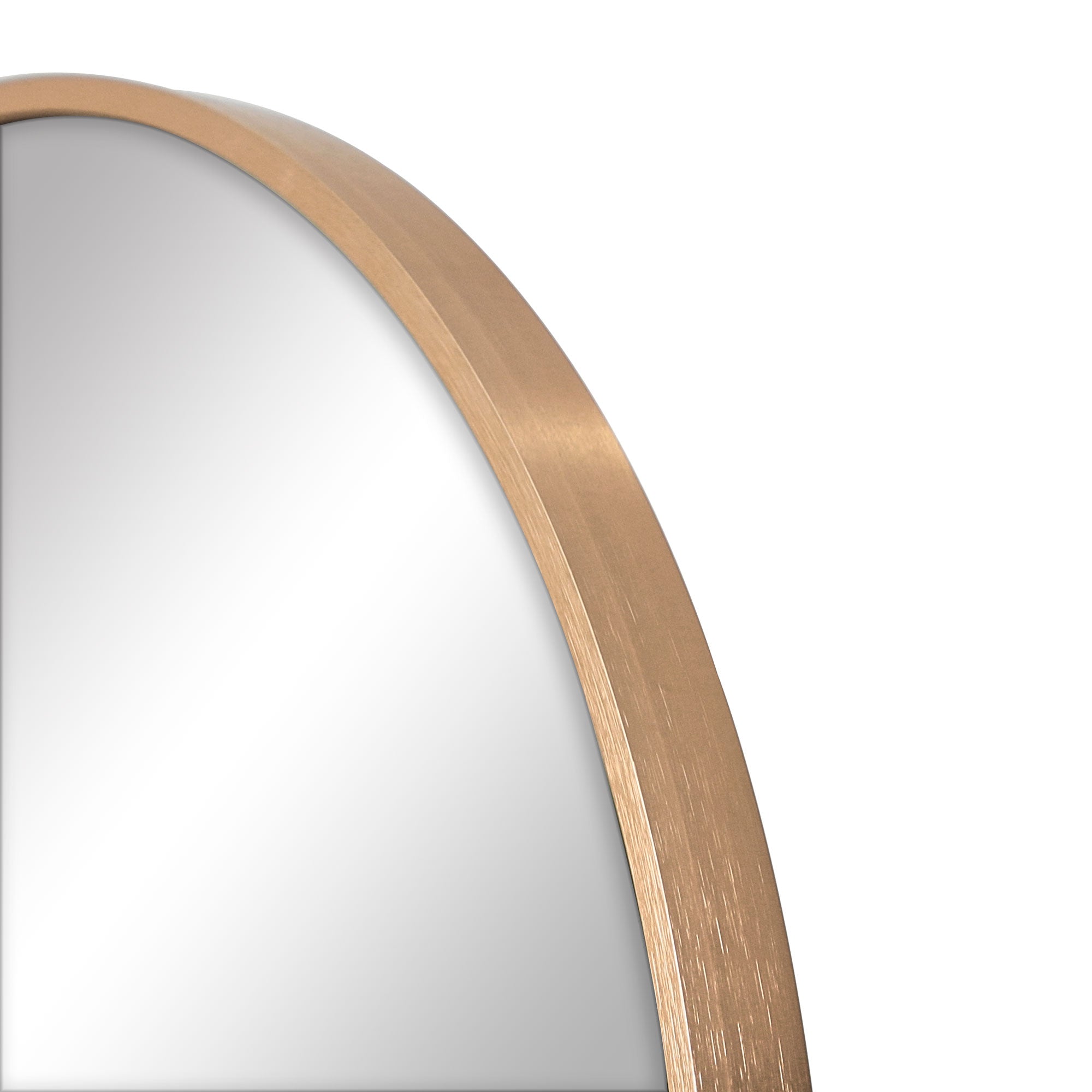 Cindy 165cm Arched Standing Full Length Mirror Gold product image 7
