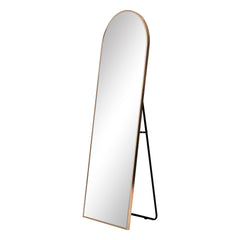 Cindy 165cm Arched Standing Full Length Mirror Gold product image 2