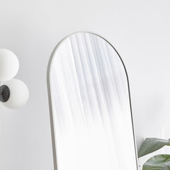 Cindy 165cm Arched Standing Full Length Mirror White product image 4