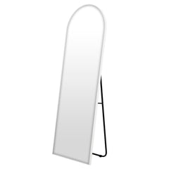Cindy 165cm Arched Standing Full Length Mirror White product image 2