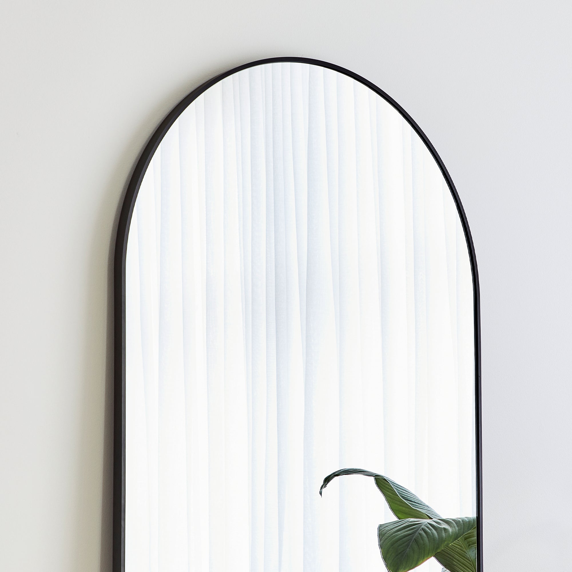 Cindy XL 180cm Arch Mirror Black product image 4