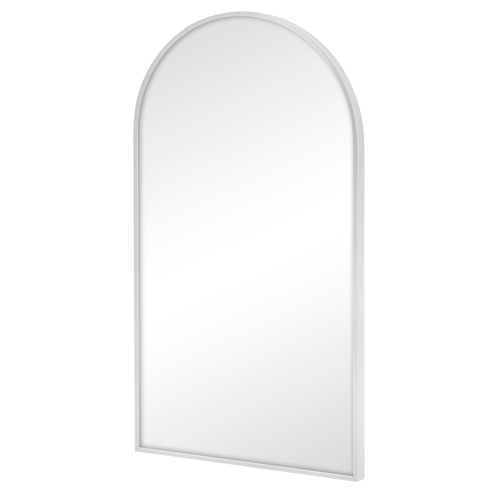 Naomi 80cm Arched Wall Mirror White product image 5