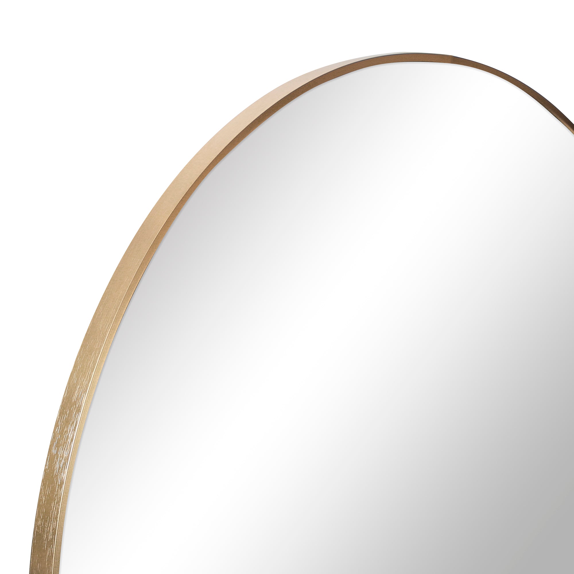 Linda 90cm Round Wall Mirror Gold product image 6