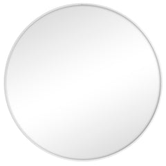 Linda 85cm Round Wall Mirror White product image 2