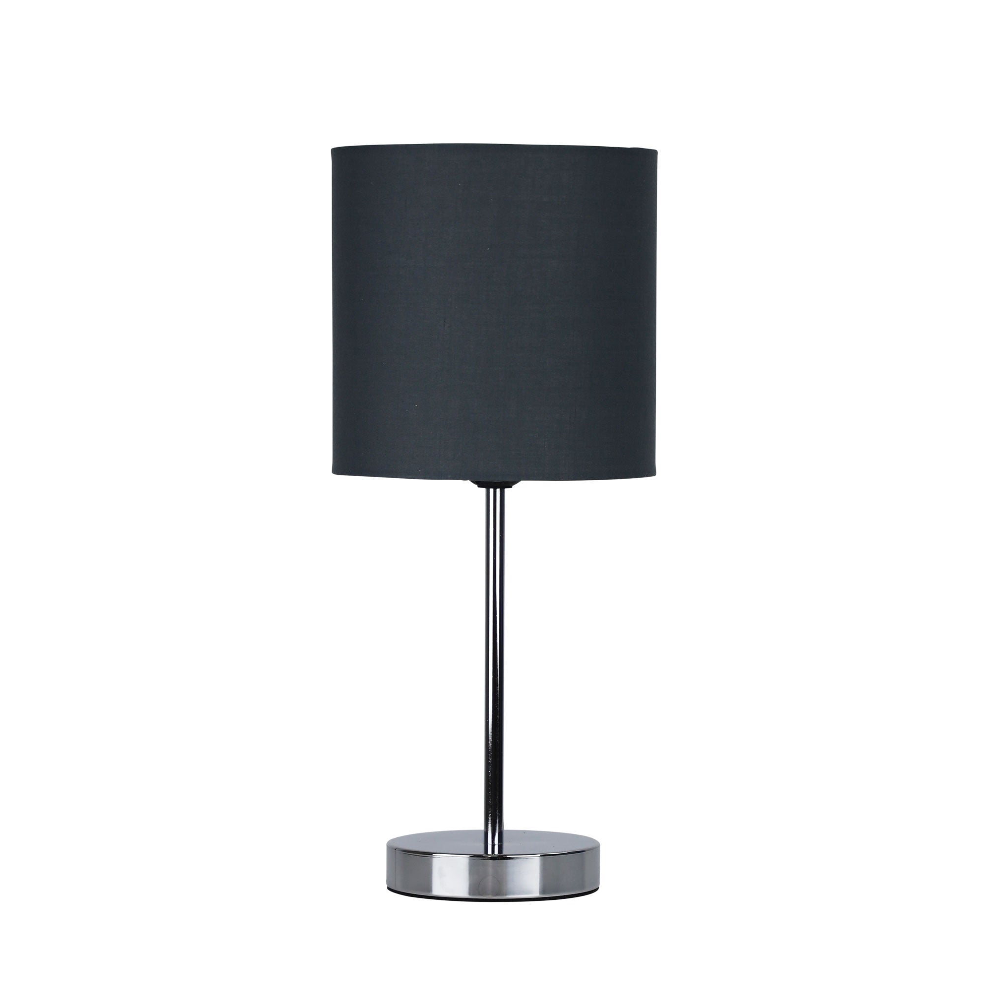 Zola Table Lamp Grey – Oriel Lighting