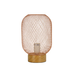 Tilda Pink Mesh Table Lamp product image 2