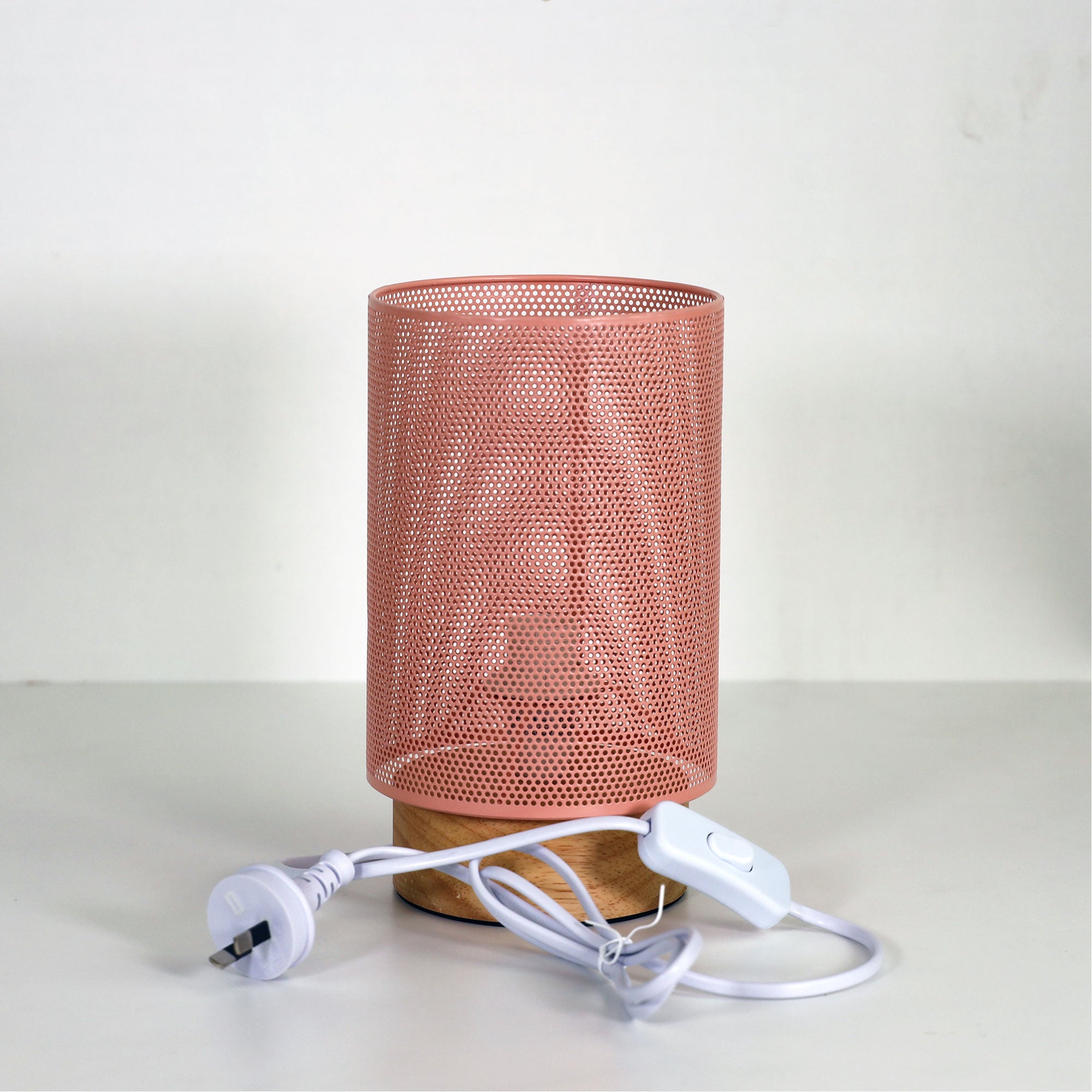 Lenny Mesh Bedside Lamp in Pink product image 2