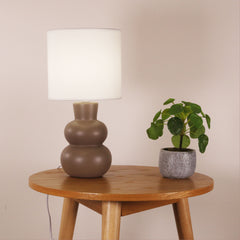 Holla Taupe Taupe Ceramic Table Lamp product image 2