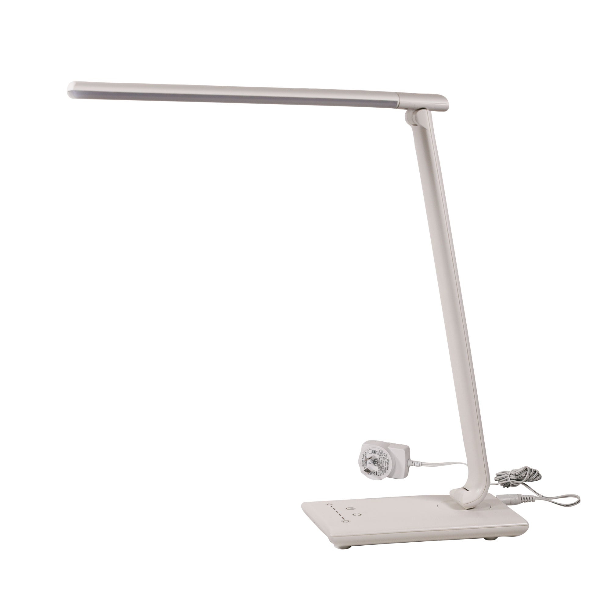 Luke Touch Dimming LED Lamp with USB Port Desk Lamp styled in a room