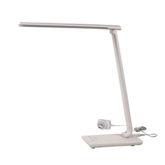 Luke Touch Dimming LED Lamp with USB Port Desk Lamp styled in a room