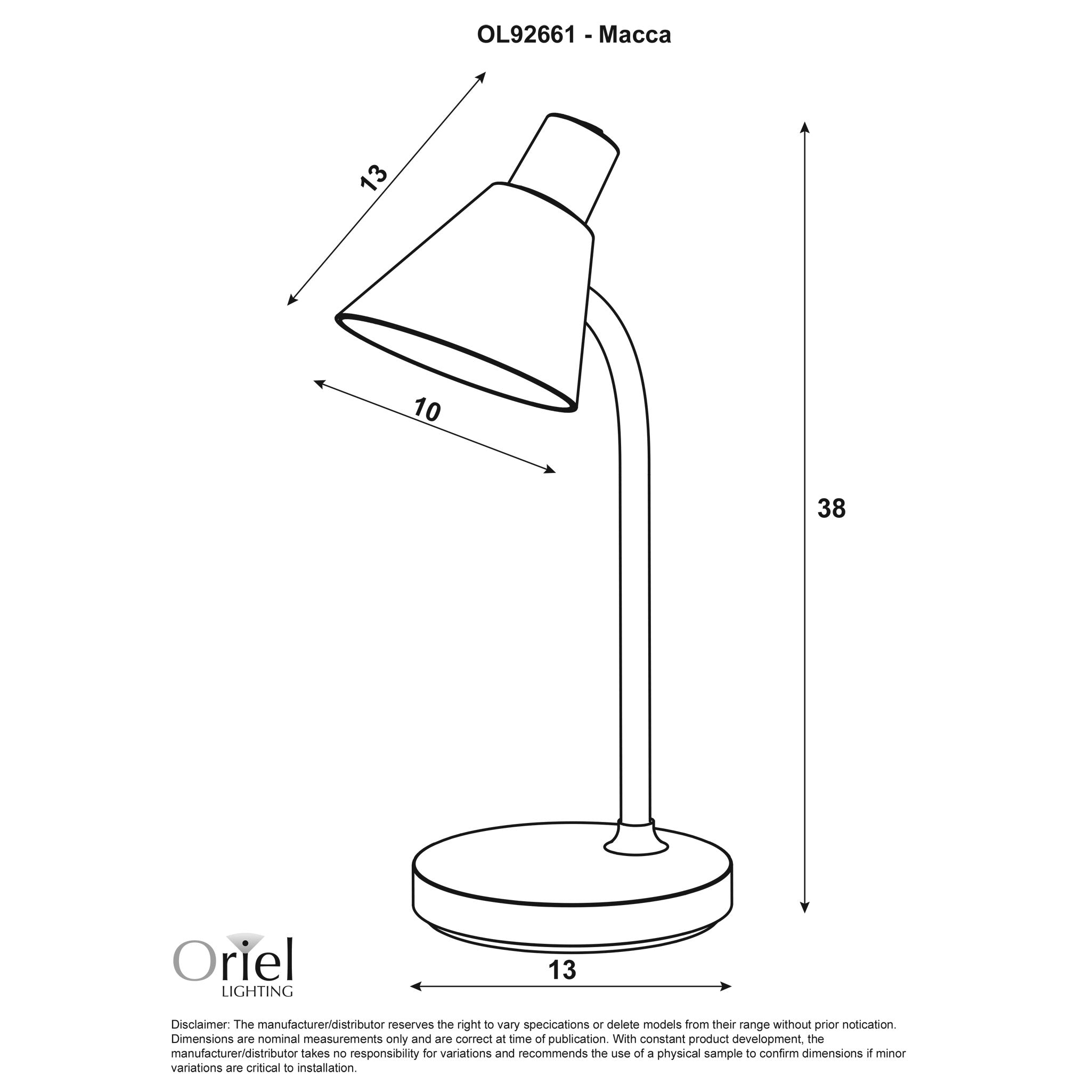 Macca LED Desk Lamp product image 4