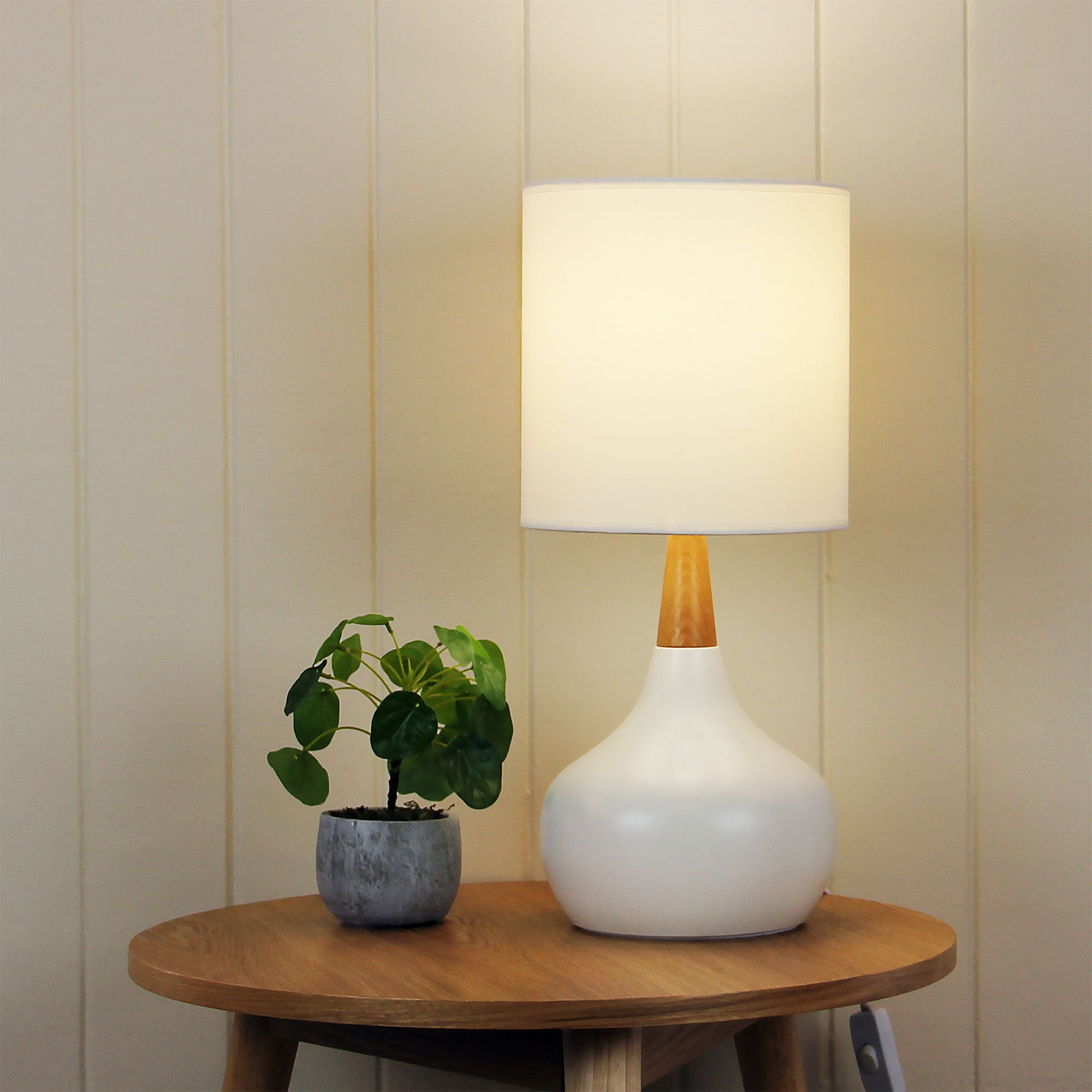 Pod On-Off Touch Lamp styled in a room