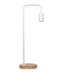 Lane Scandi Table Lamp White with Timber product image 4