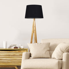 Stabb Natural Timber base only E27 Floor Lamp product image 4