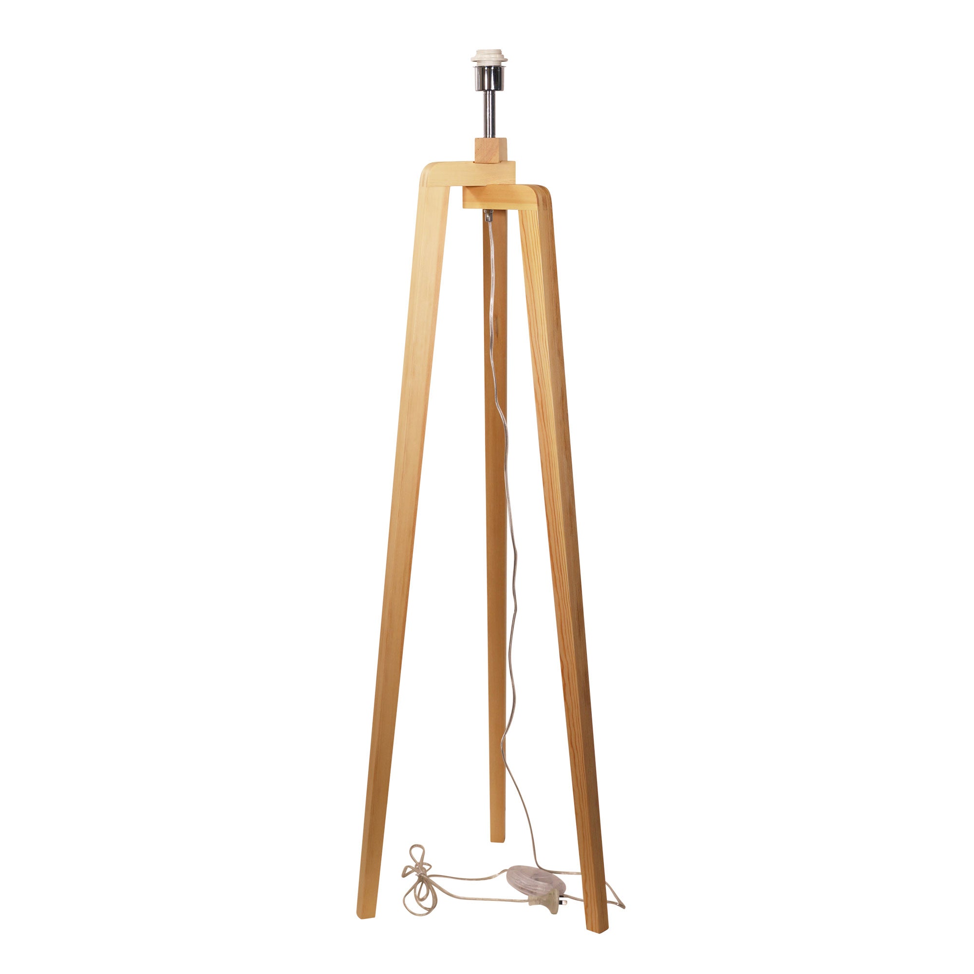 Lund Scandi Timber Tripod Lamp Base Floor Lamp product image 3