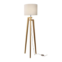 Lund Complete Scandi Timber Tripod Floor Lamp product image 4