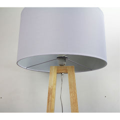 Edra Scandi Floor Lamp with White Cotton Shade product image 2