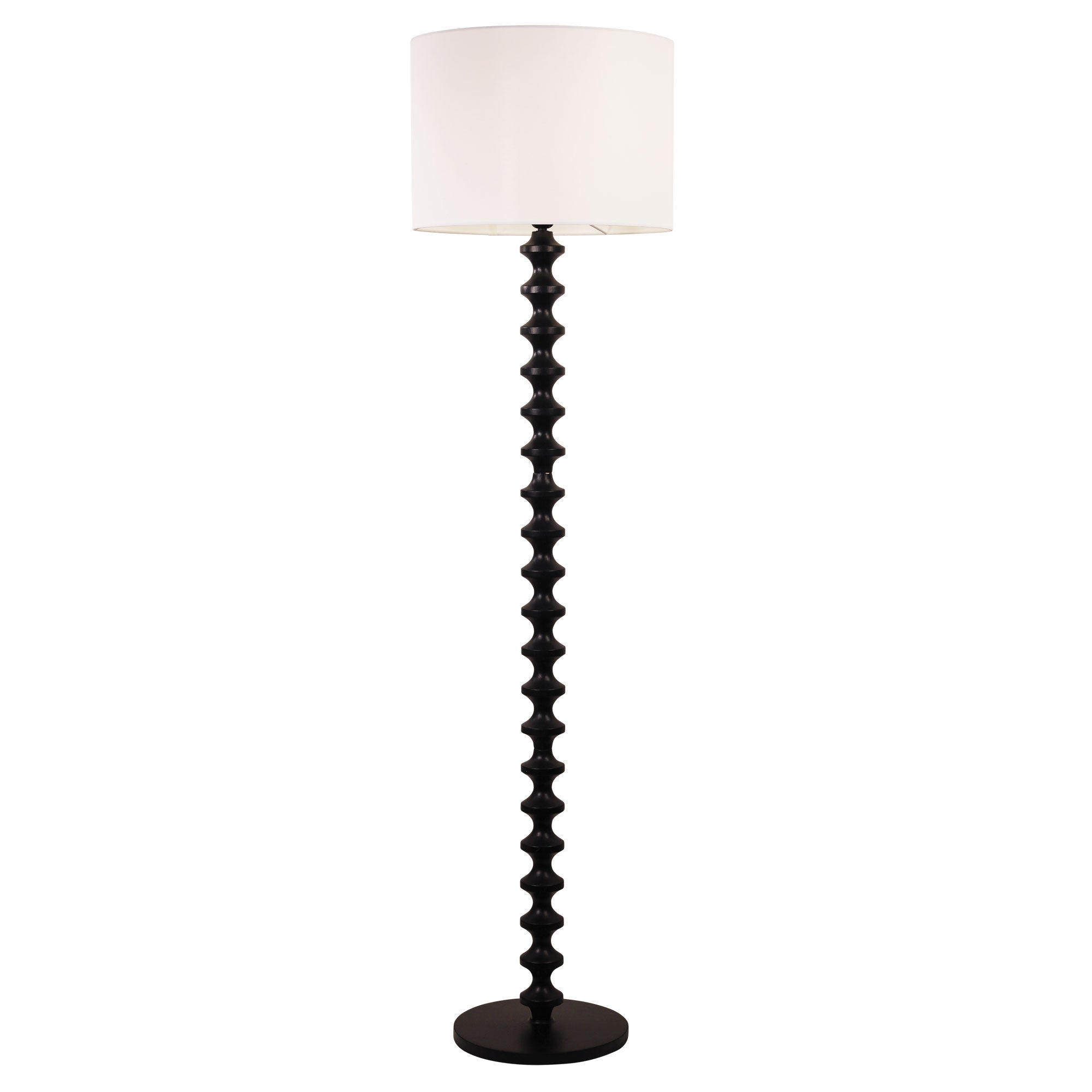 Spindle Floor Lamp with Shade product image 5
