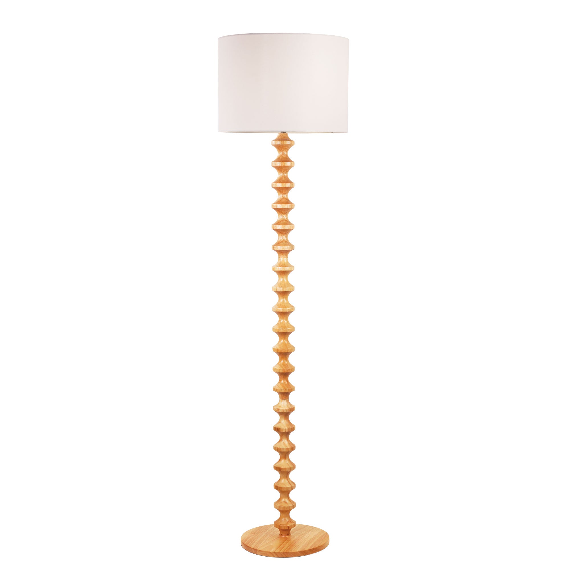 Spindle Floor Lamp with Shade product image 5