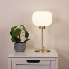 Alto Opal Ribbed Optic Glass Table Lamp product image 2