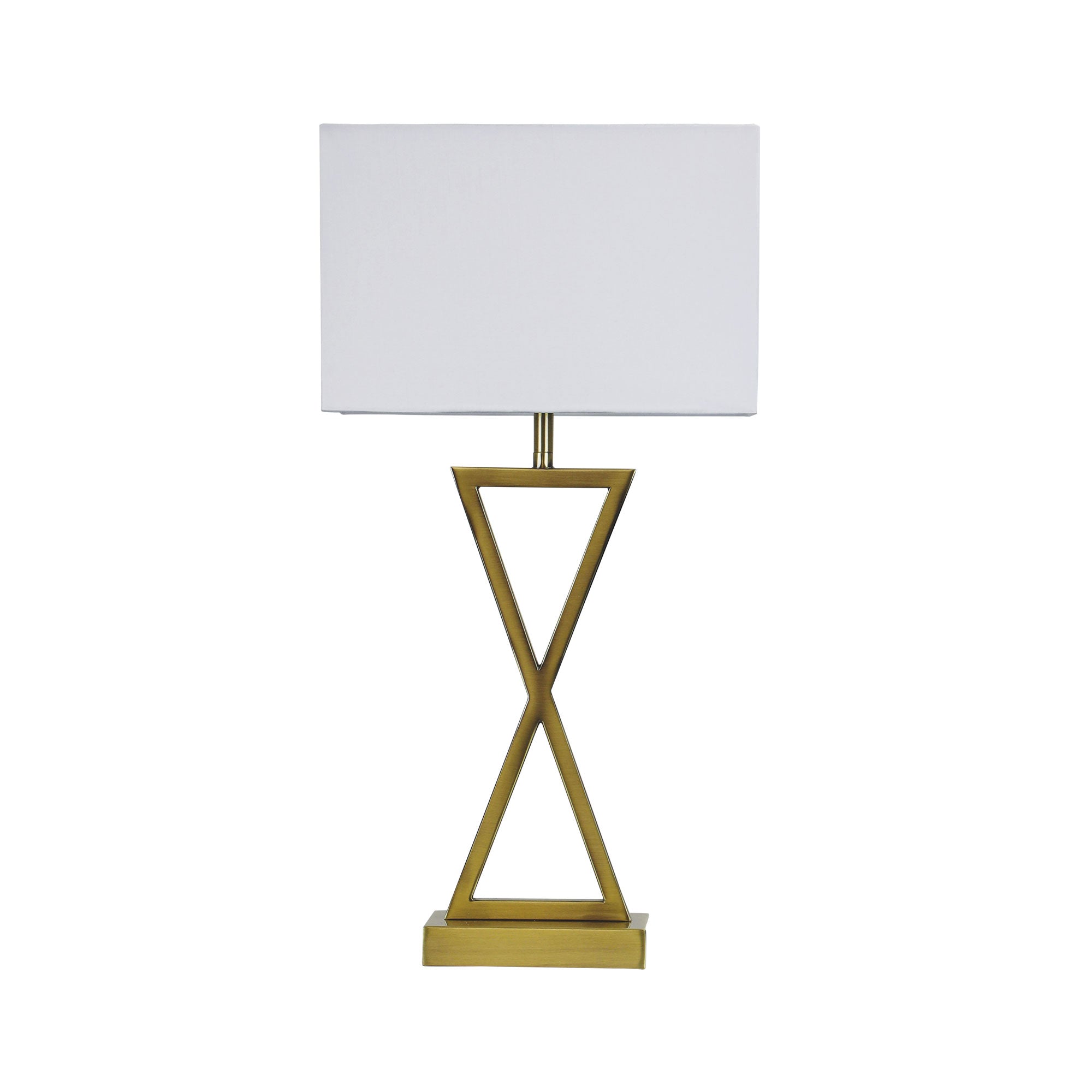 Kizz Antique Brass Complete Bedside Lamp product image 3