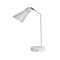Thor White Desk Lamp with USB product image 3