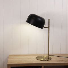 George Mid-Century Desk Lamp styled in a room