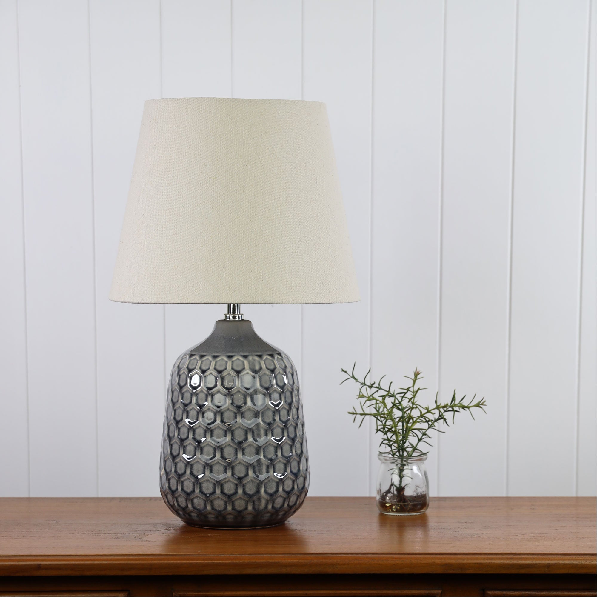 Daria Ceramic Table Lamp with Shade product image 2